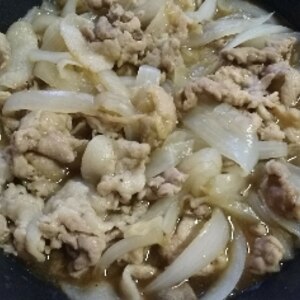 とっても簡単♡焼肉のたれを使って肉炒め